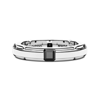 Anneau Zancan Homme  Insignia 925 in Argent Onice ESA096-NE - ESA096-NE